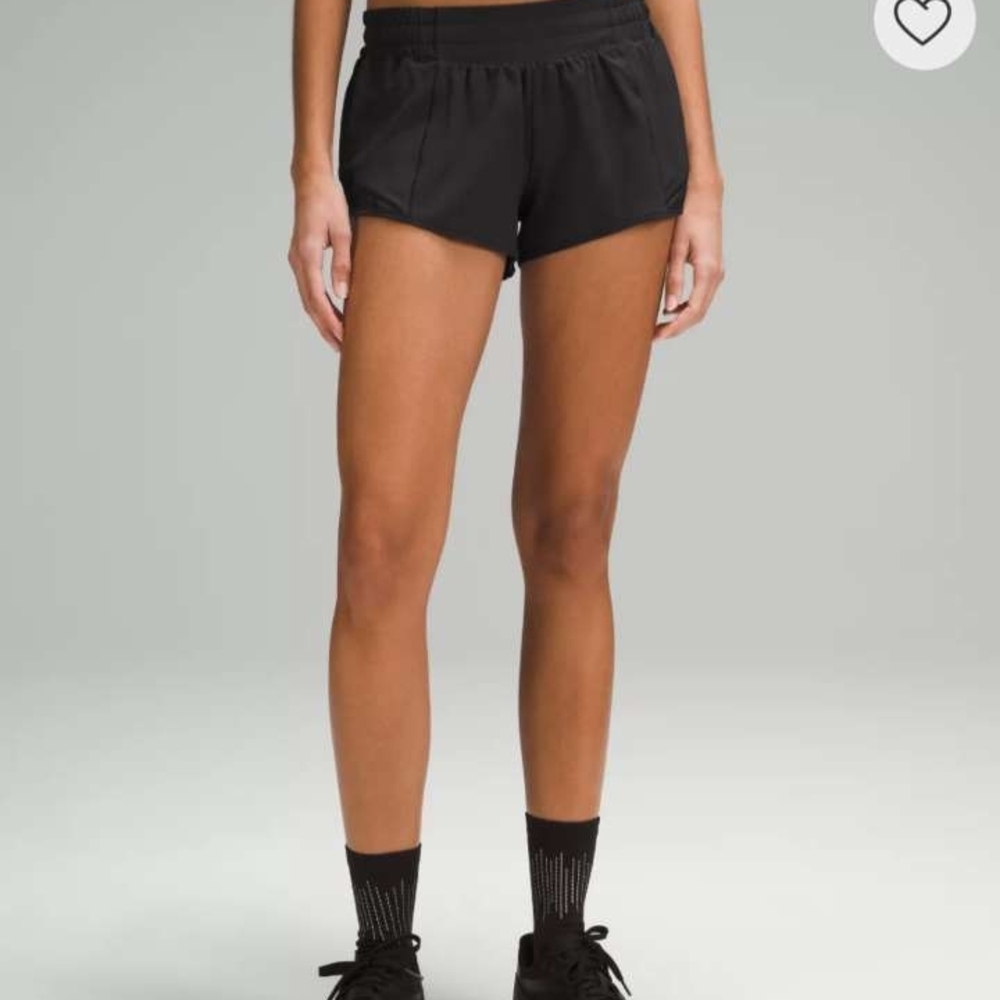 lululemon athletica Black Athletic Shorts